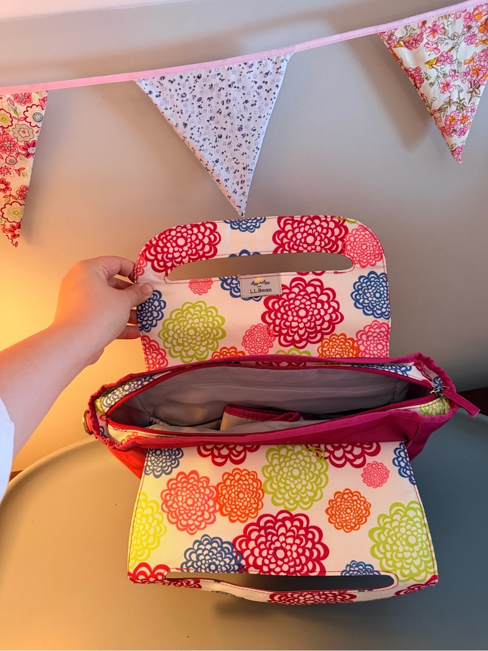 L.L. Bean x Itzy Ritzy Boat and Tote Diaper Bag insert